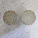 2 pots anciens en grès estampillés turnay paris