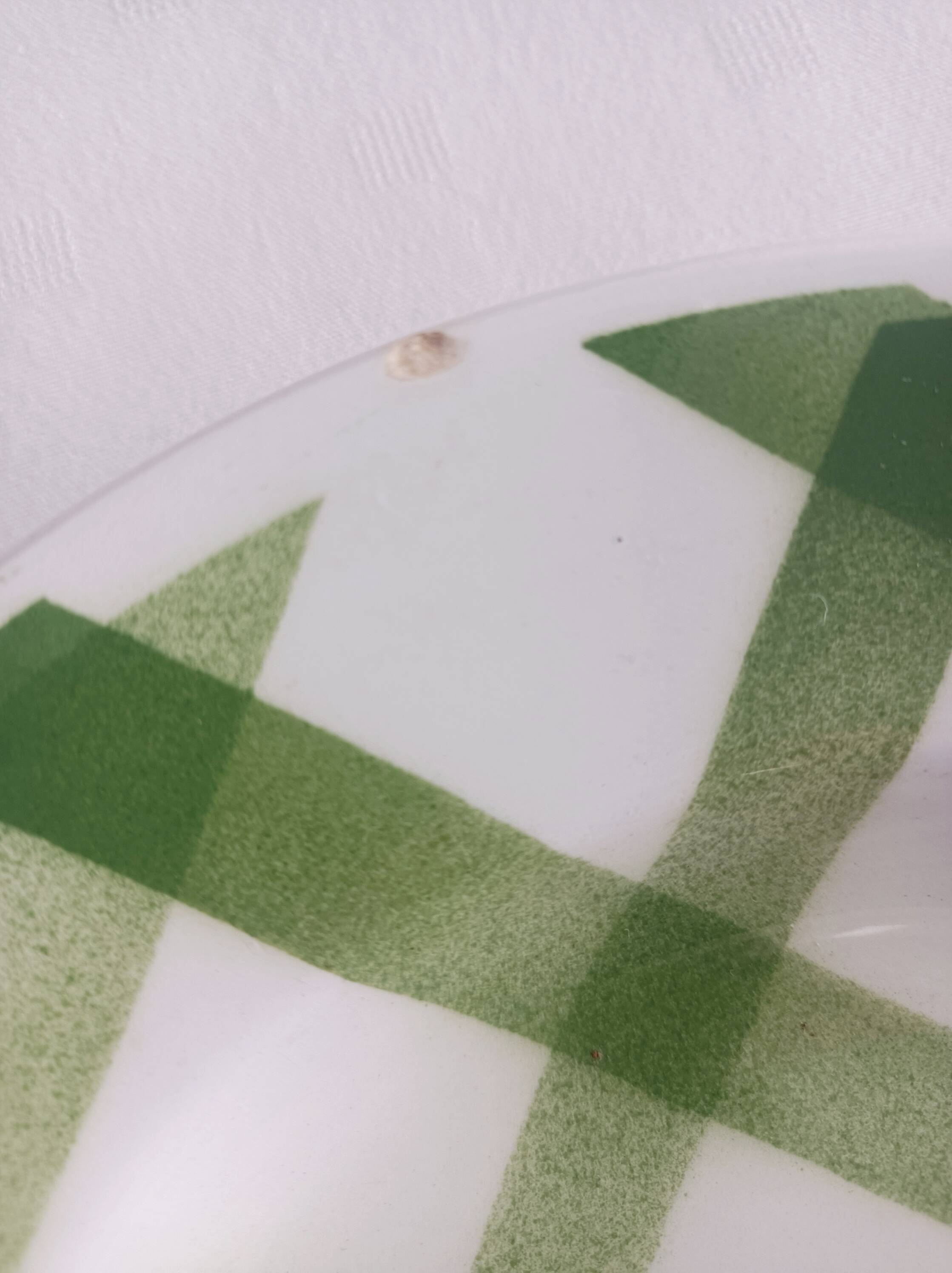 Set of 6 deep plates Moulin des Loups, Tablecloth