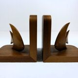 Teak book ends fishes 1960’s