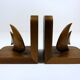Teak book ends fishes 1960’s