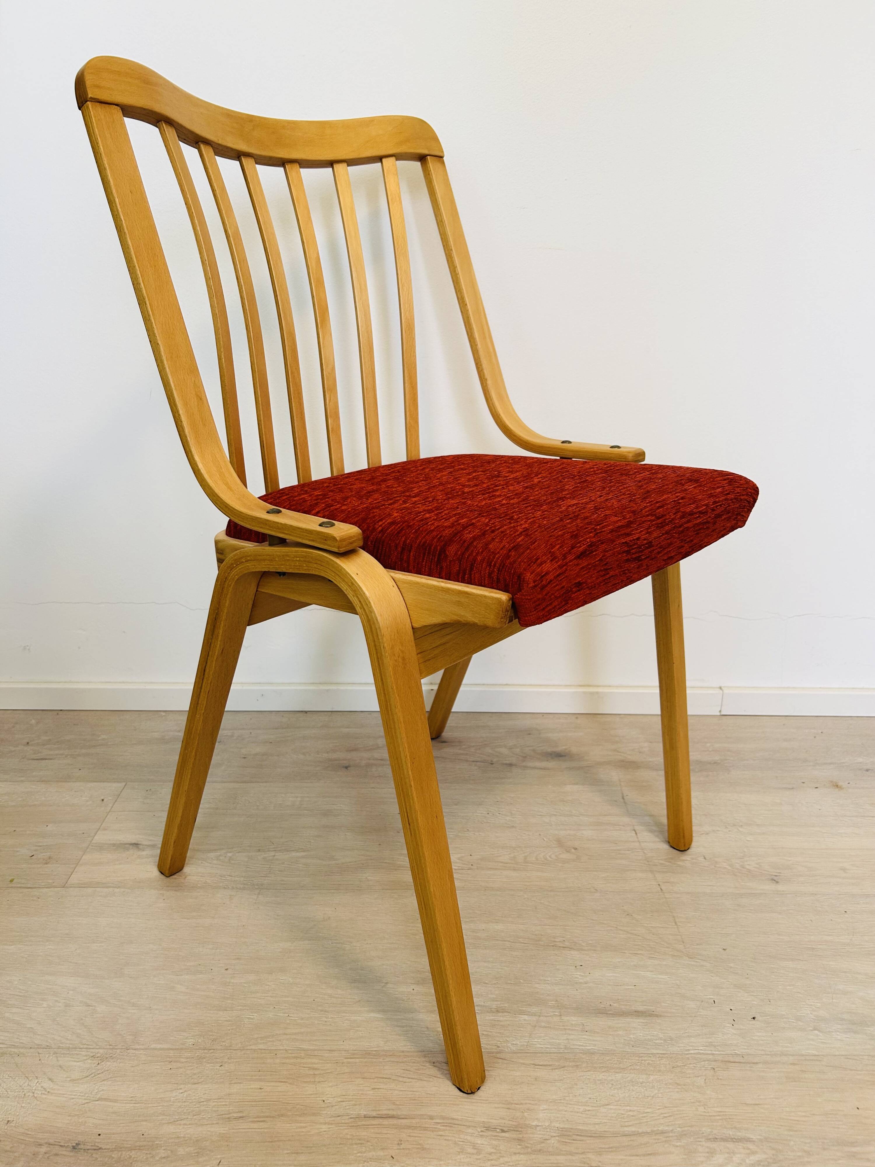 Vintage Chair by Ludvík Volak for TON from Czekoslovakia 1960’s