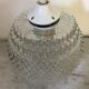 Suspension en verre vintage