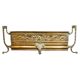 Neoclassical cache-pot in patinated brass, 19th century.