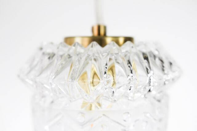 VICTORIA * Mid Century Modern Hanging Light * Rewired Light * Vintage Ceiling Lamp Fixture * Yugosla