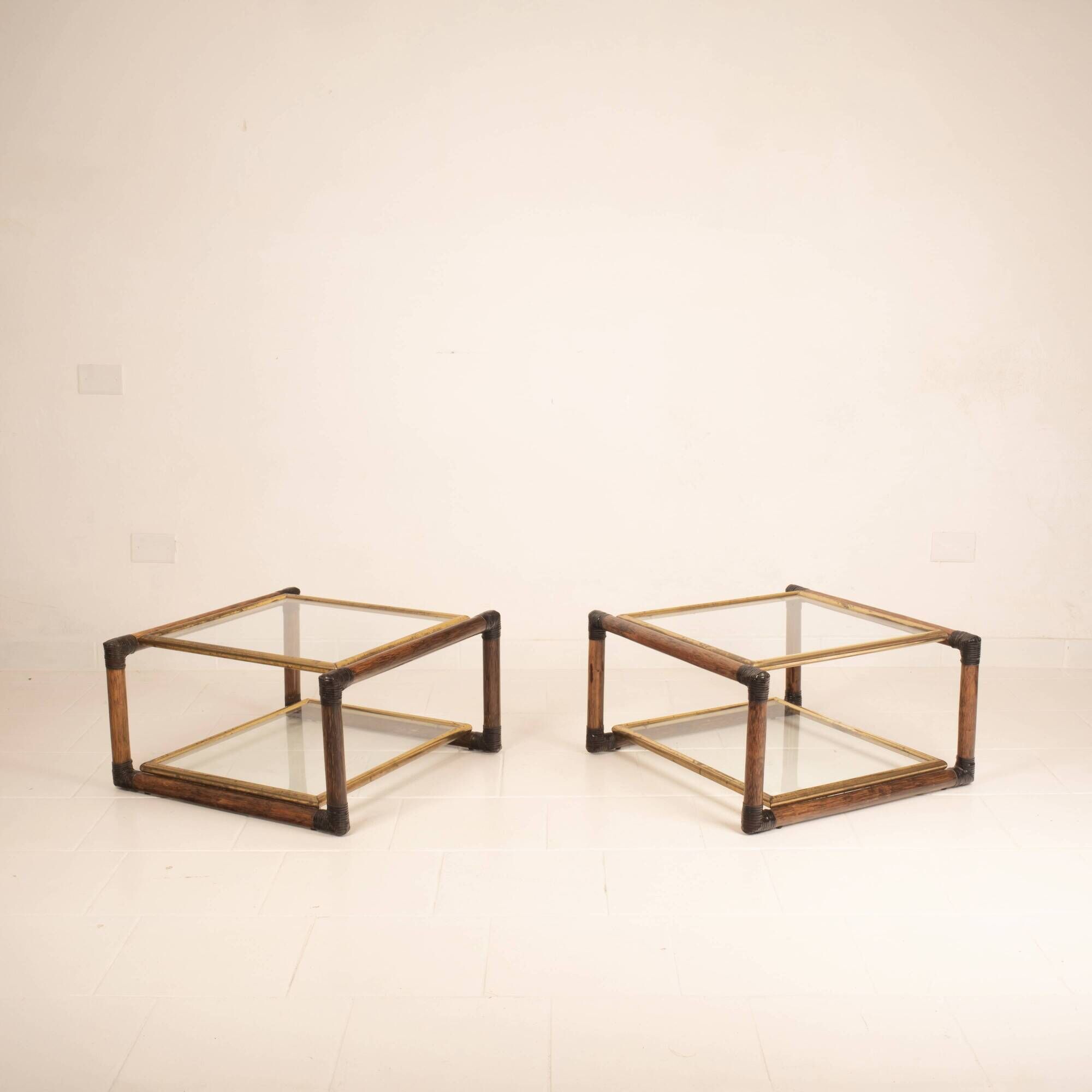 Marango Bedside Tables by Alberto Smania for Studio Smania Interni, 1968
