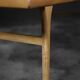 Low vintage mid-century danish modern teak coffee table, 1960s