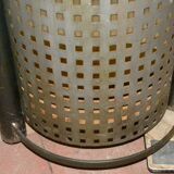 Large steel and wood counter bar