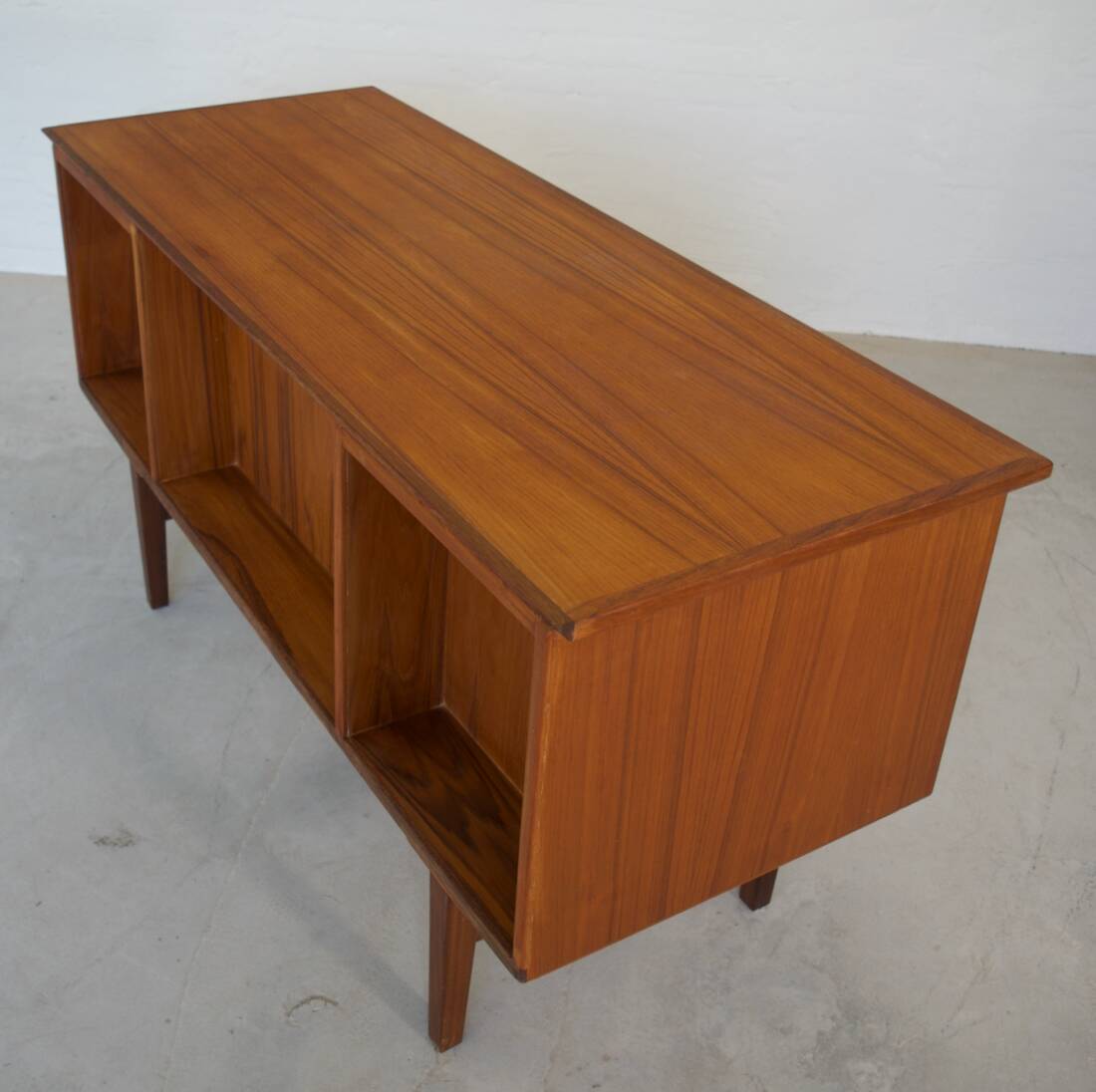 Danish Teak 7-Drawer Desk, 1960s.