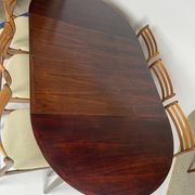 Table de salle à manger scandinave en palissandre année 60