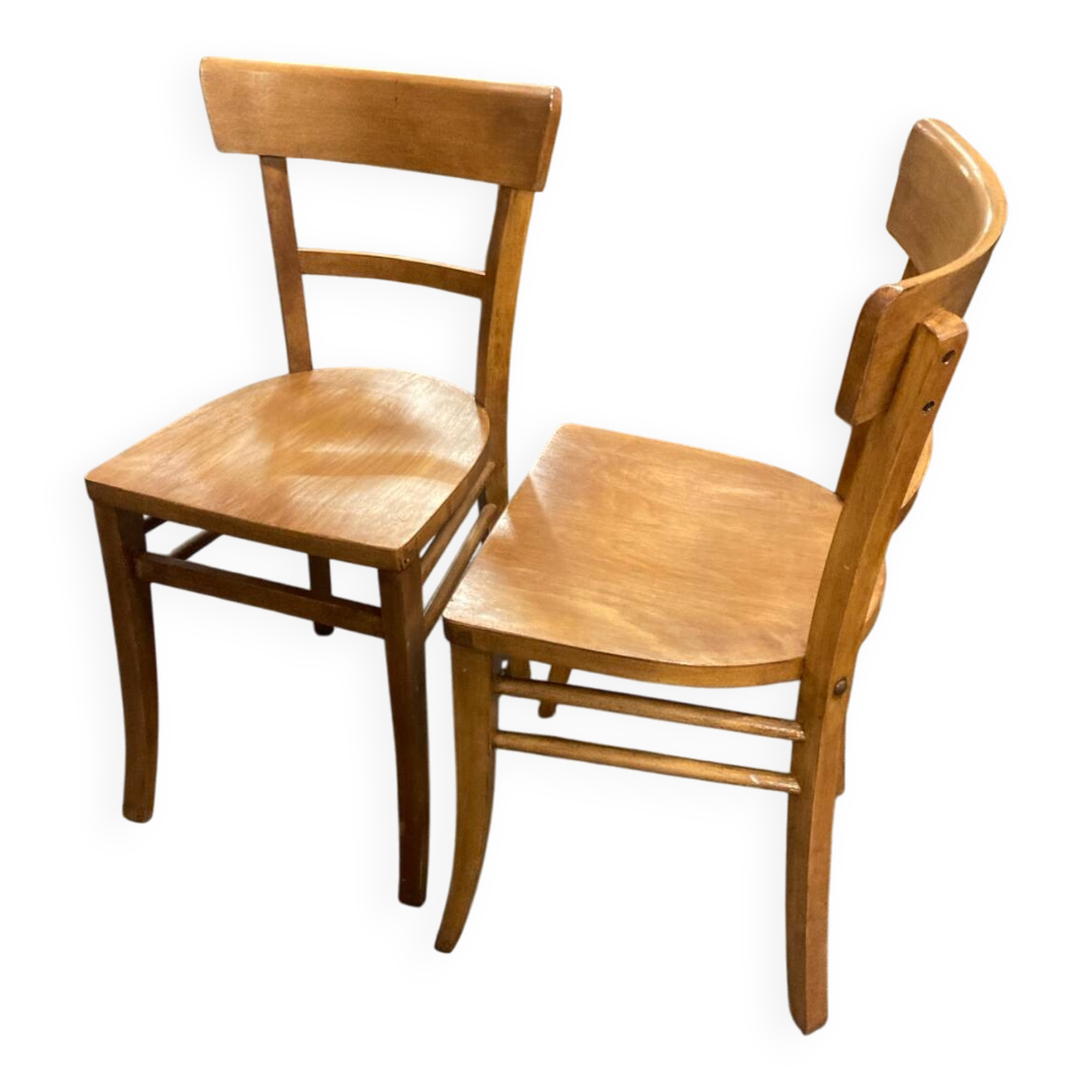 Pair of bistro chairs