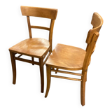 Paire de chaises bistrot