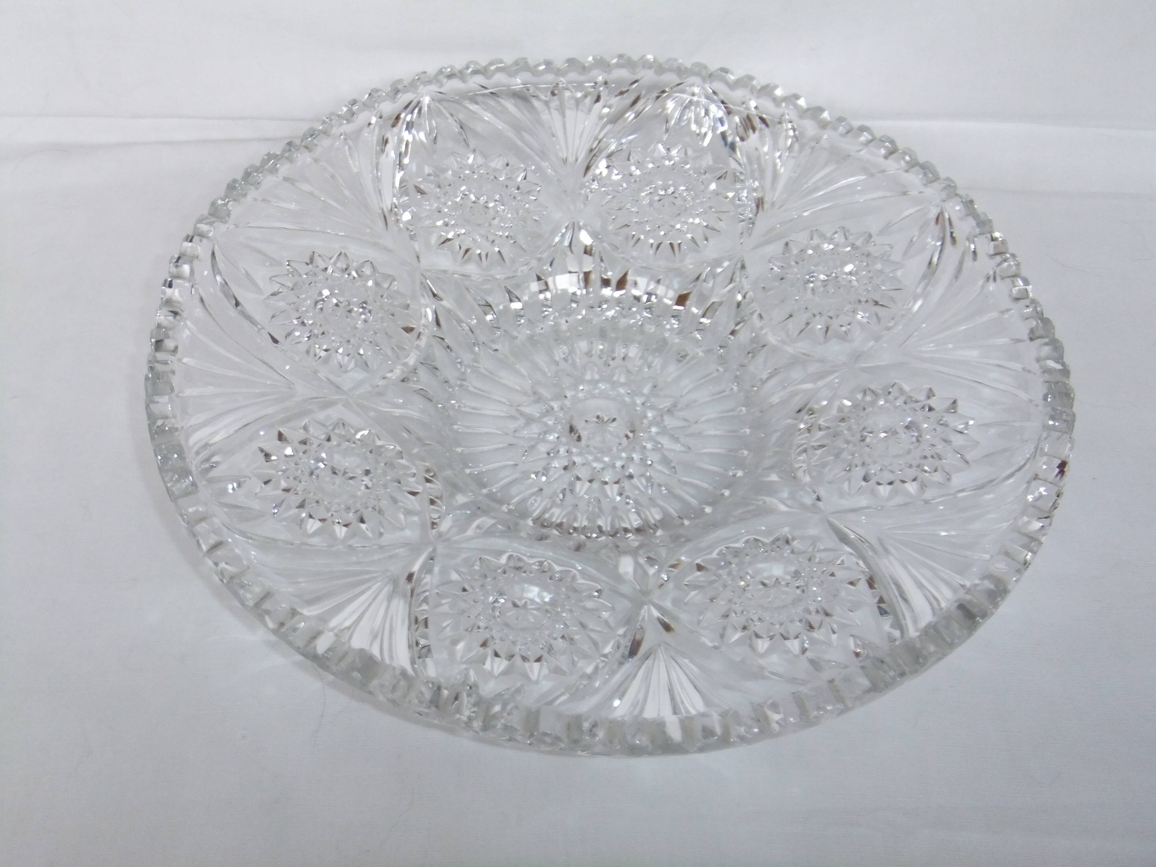 Fruit cup in bohemian Baccarat glass