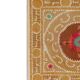 Vintage Turkish hand-knotted rug 135x145 cm