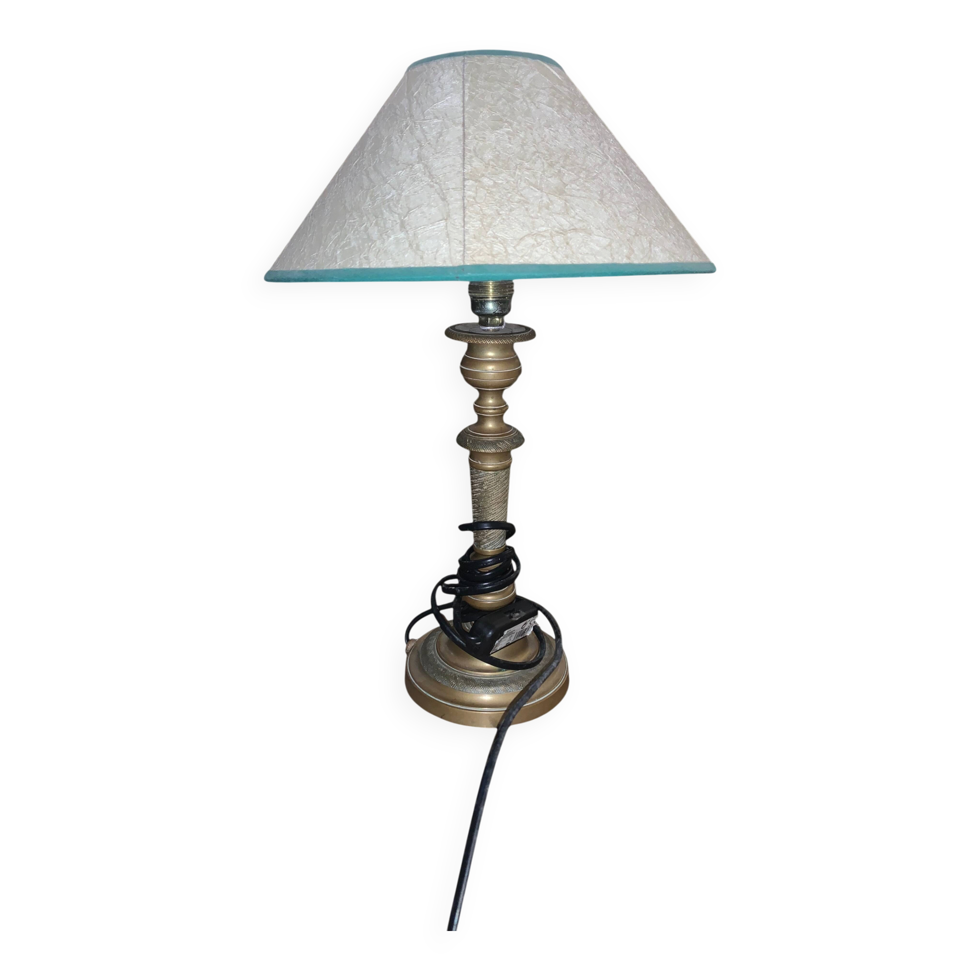 Brass lamp neoclassical style
