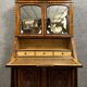 Lemarchand-Lemoine: Scriban cabinet stamped Napoleon III period in marquetry