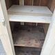Petite armoire en bois naturel