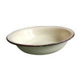 Enamelled metal bowl
