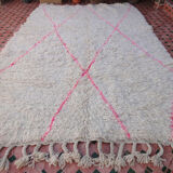 Tapis beni ourain 255 x 163 cm