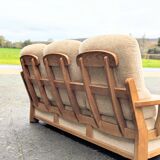 Canapé convertible Maison Regain en orme massif