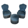 Frog chairs and pouffe