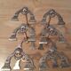 6 silver knife holders