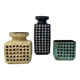 Brutalist ceramics set West Germany 1970s