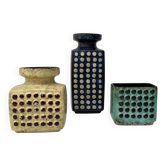 Brutalist ceramics set West Germany 1970s