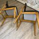 Pair of stella chairs scandinavian design