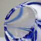 Large vintage Murano glass light globe from the 60s-70s attributed to Mor