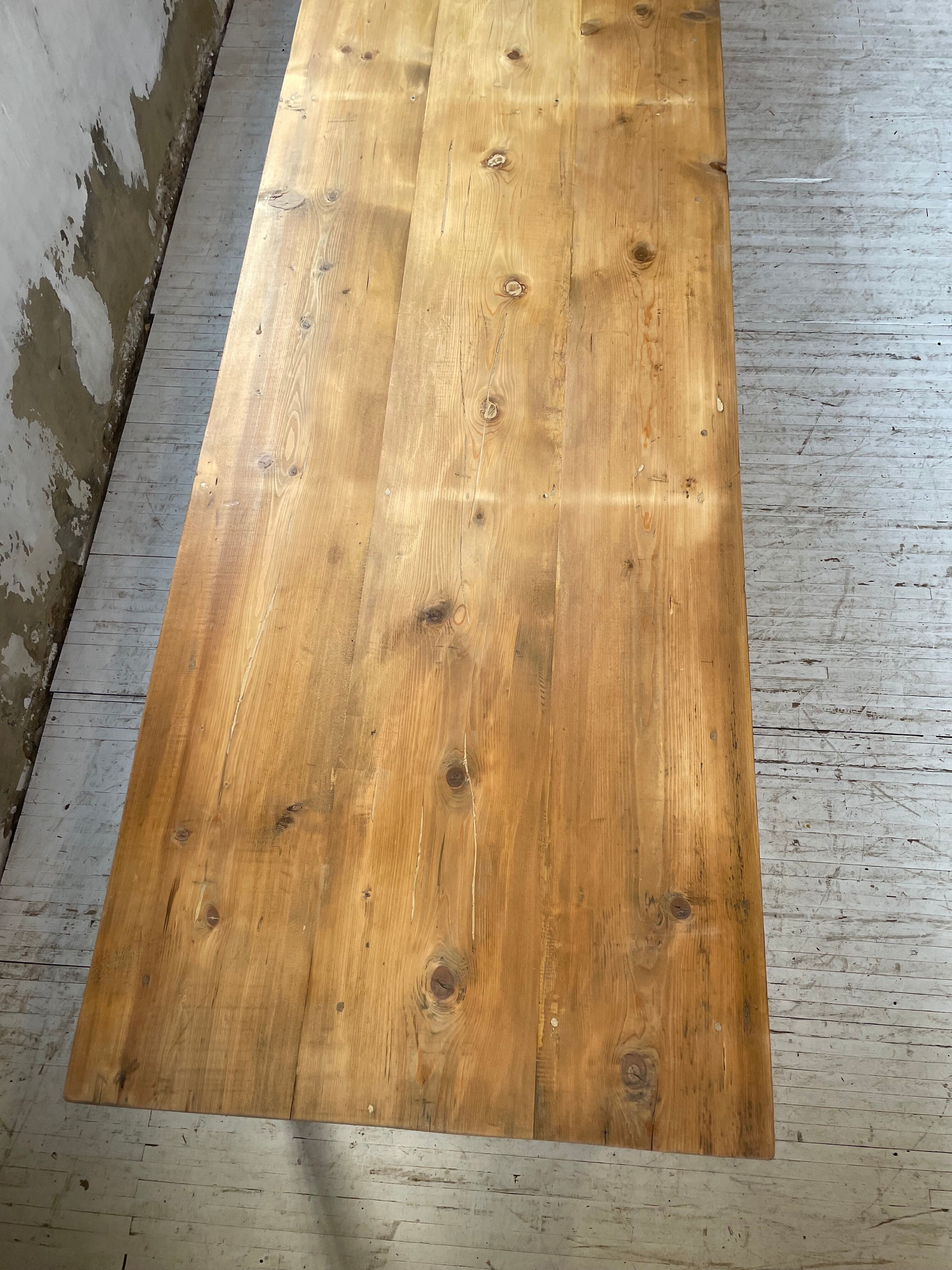 Farmhouse table beech pine XL 4m