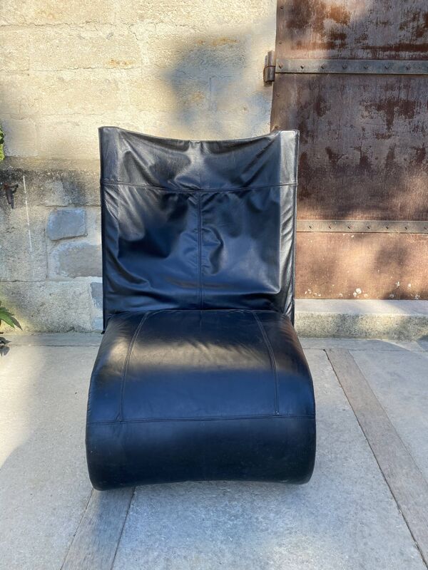 fauteuil Lounge Zen cuir Par Claude Brisson Pour Ligne Roset