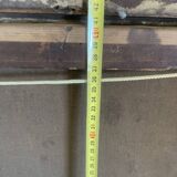 Old Painting French School Marine Port 19th Century Gaultier