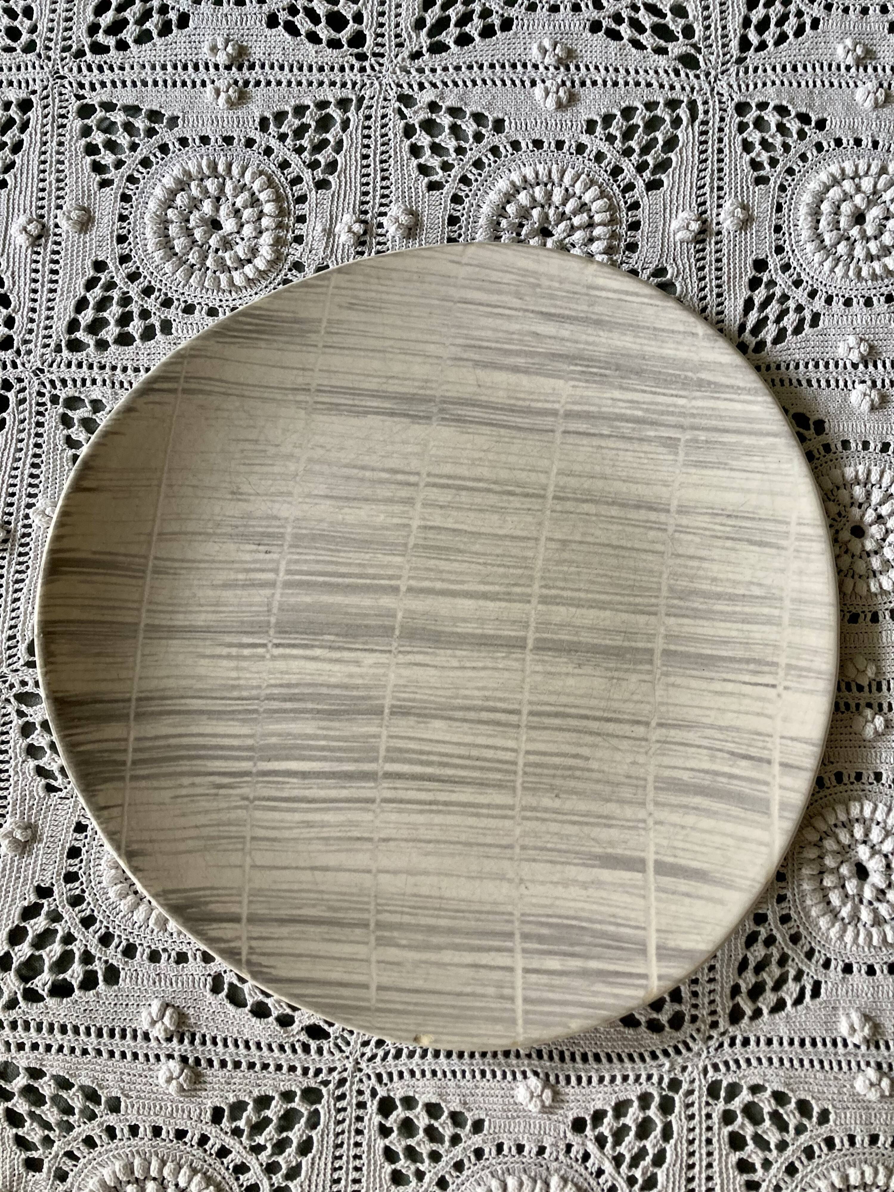 6 flat plates Voile Niderviller