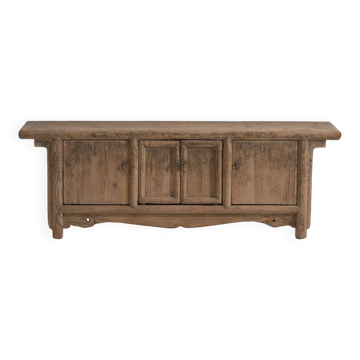Buffet bas ancien en bois d’orme – Chine, circa 1920