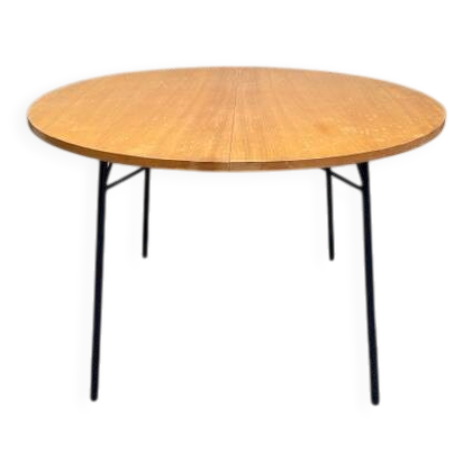 round dining table Alain Richard 1950 vintage