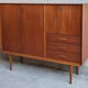 Buffet, Scandinavian enfilade, made in Denmark, vintage, 60s