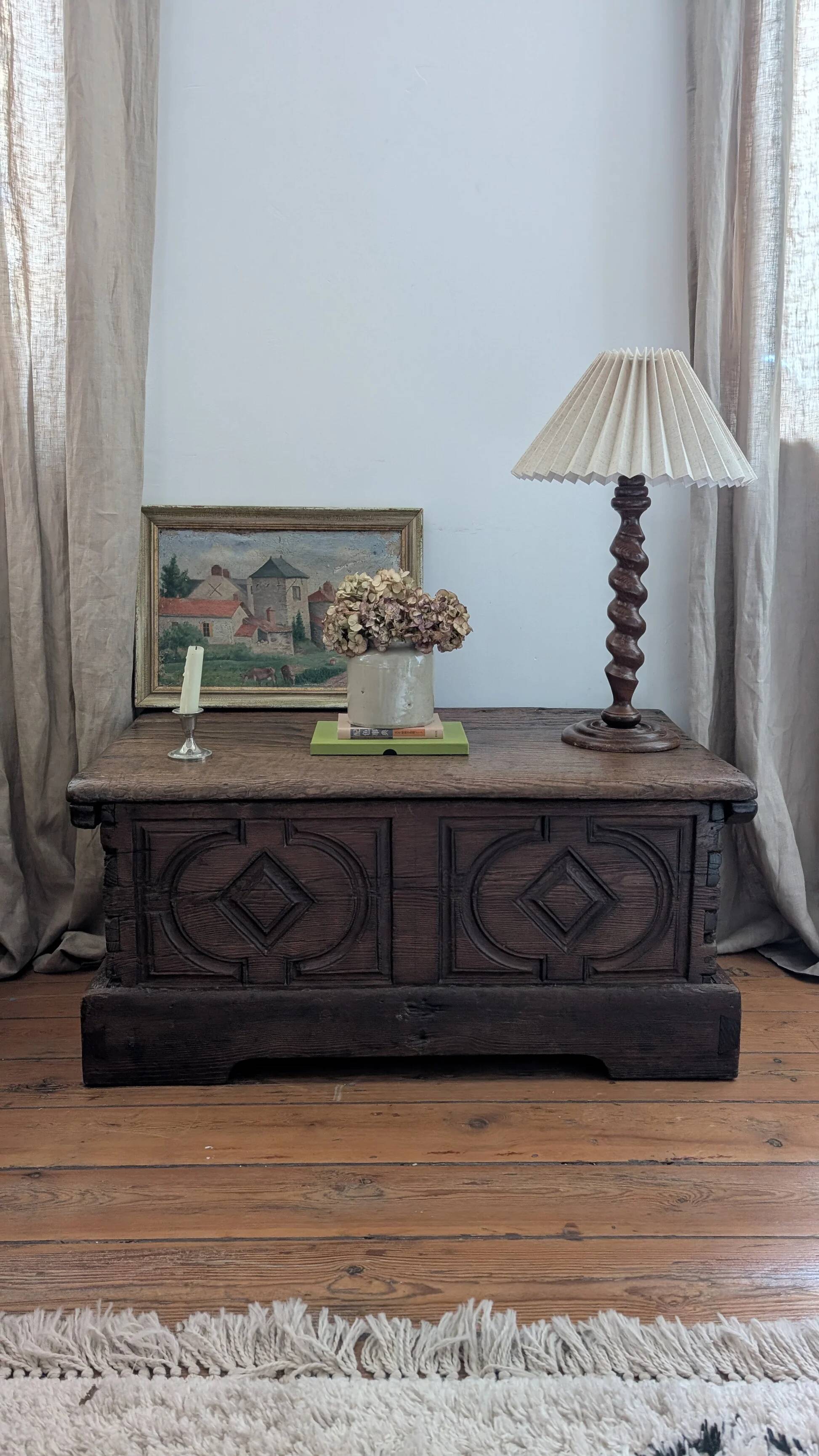 Wooden chest