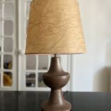 Brutalist sandstone lamp