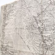 Carte ancienne estuaire Loire St Nazaire fin XIXème
