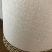 Lampe de chevet Vintage pied en laiton massif année 60