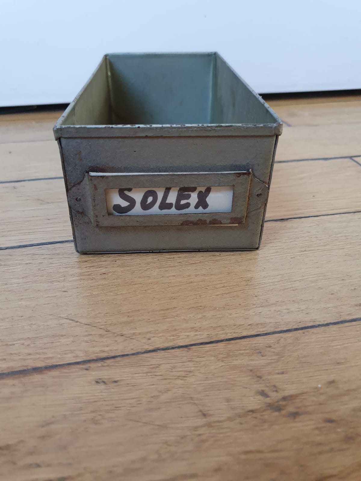 Small industrial style cash register