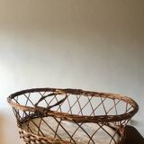 Rattan bassinet