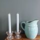 Reims glass candle holder