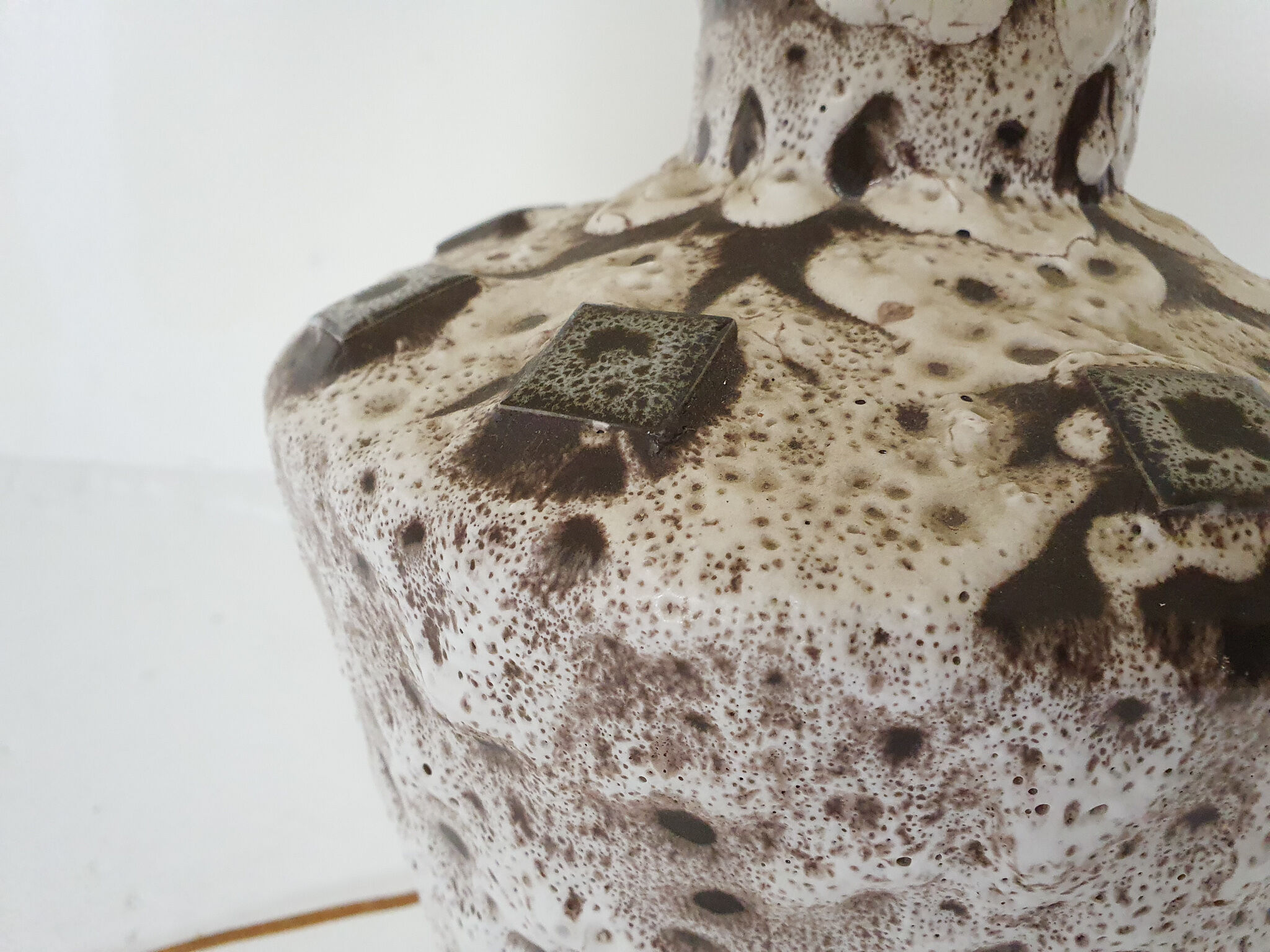 Ceramic talbe light attrb West-Germany , 1960's