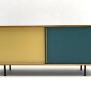 Belgium oak customized sideboard from 1960's
