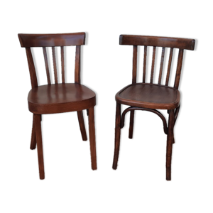 lot de 2 chaises bistrot