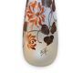 Paire de vases en pâte de verre peinte signés joma