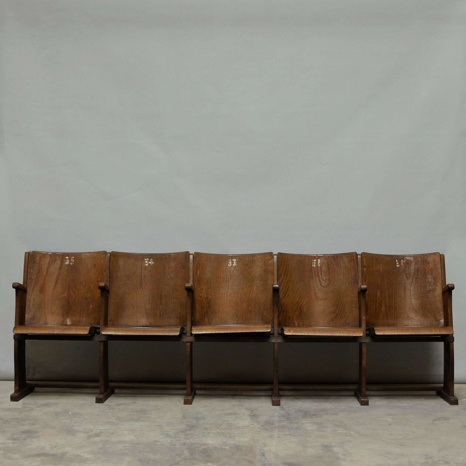 Armchairs of cinema of the 1950s