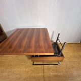 Multifunctional design dining table to coffee table