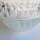 Sucrier vintage en verre